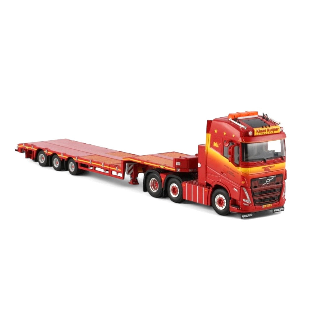 WSI Klaas Kuiper Transport Volvo FH5 Globetrotter 6x2 with Broshuis Semi low Loader