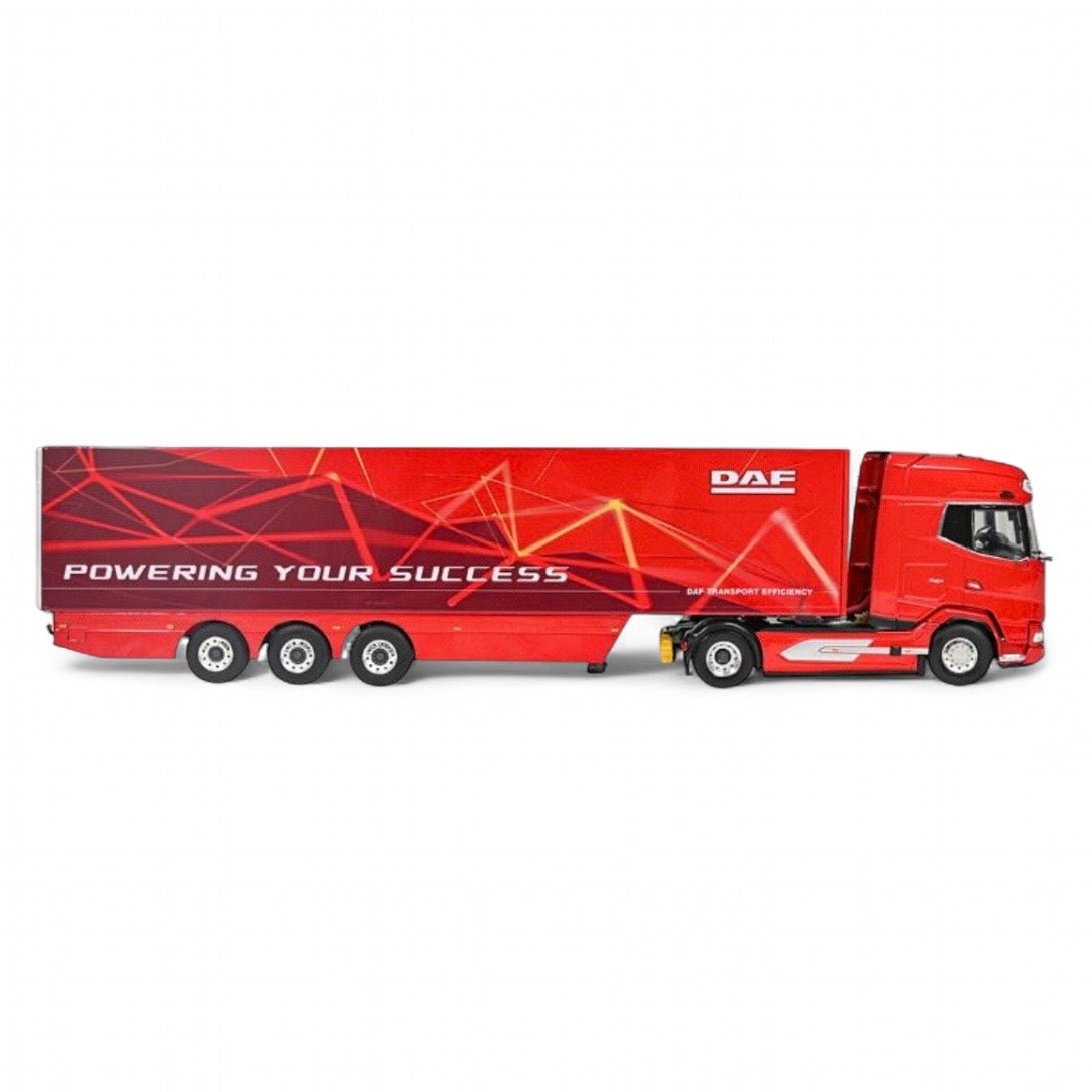 WSI DAF XG+ MY25 4x2 with 3 Axle Box Trailer "Powering Your success" Dealer Model