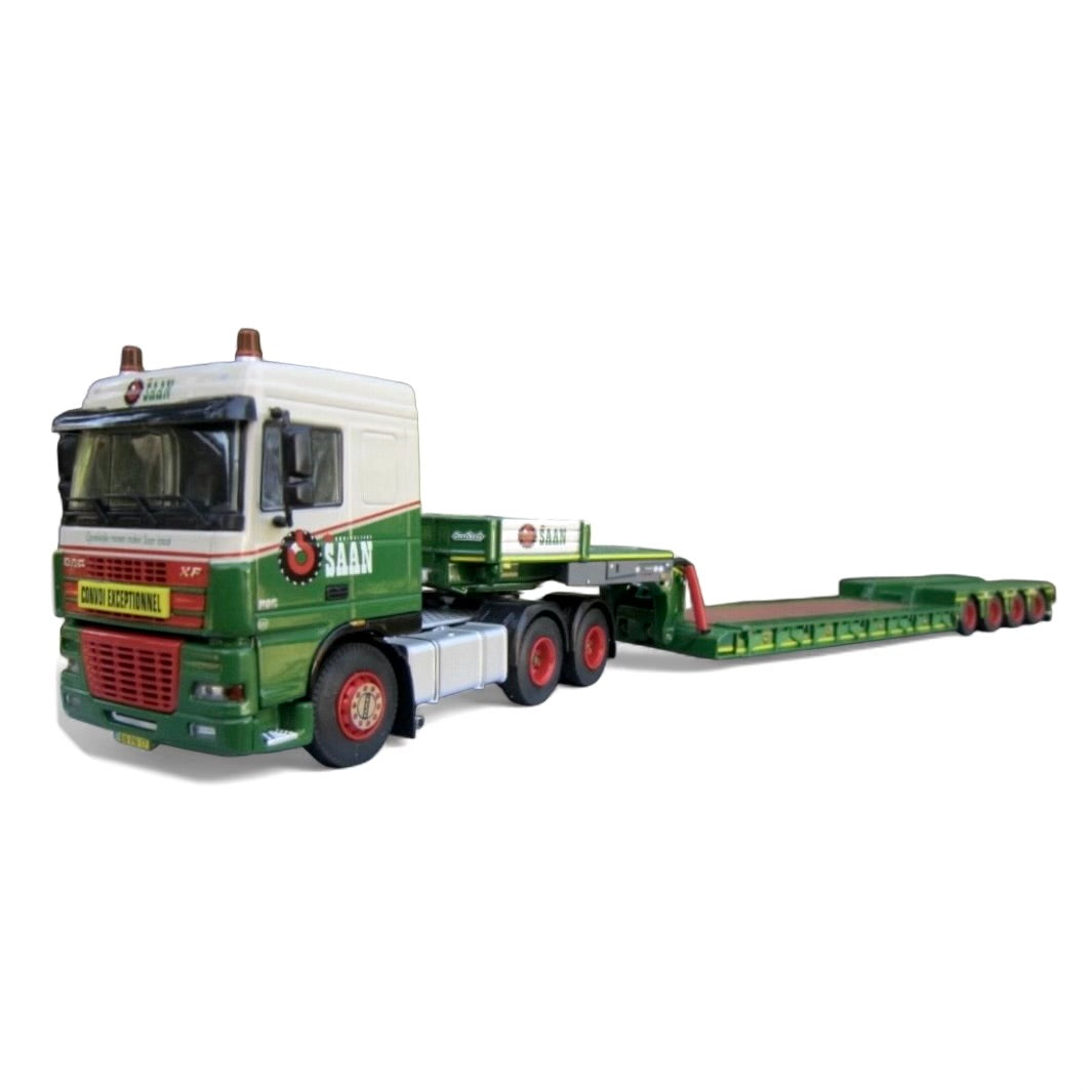 WSI Saan DAF XF95 6x4 with Nooteboom 4 Axle Euro Lowloader