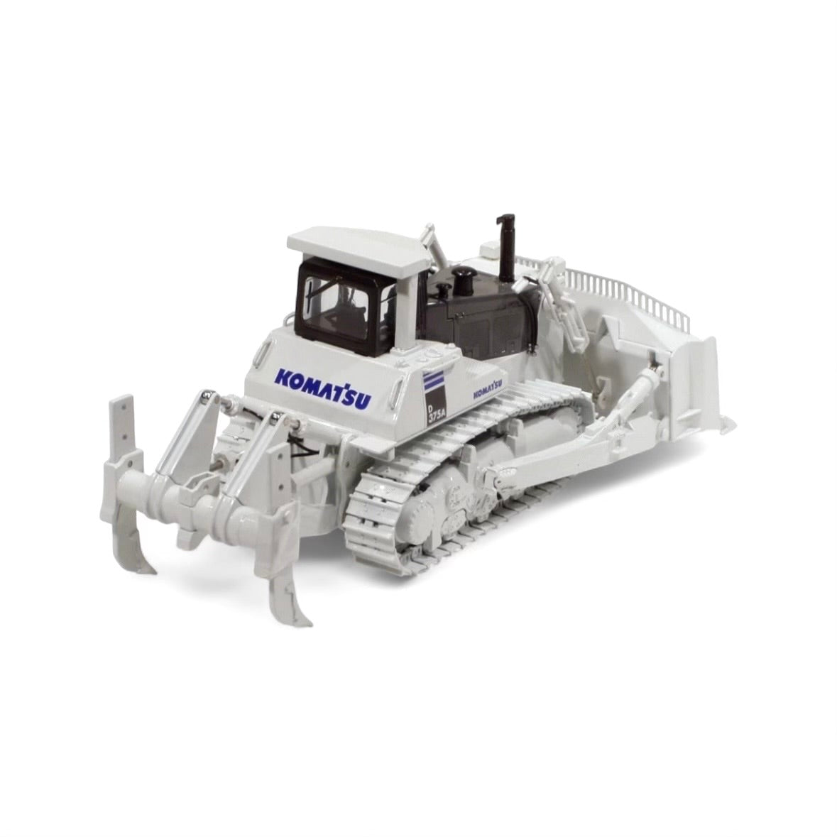 First Gear Komatsu D375A-6 Dozer with Ripper in White