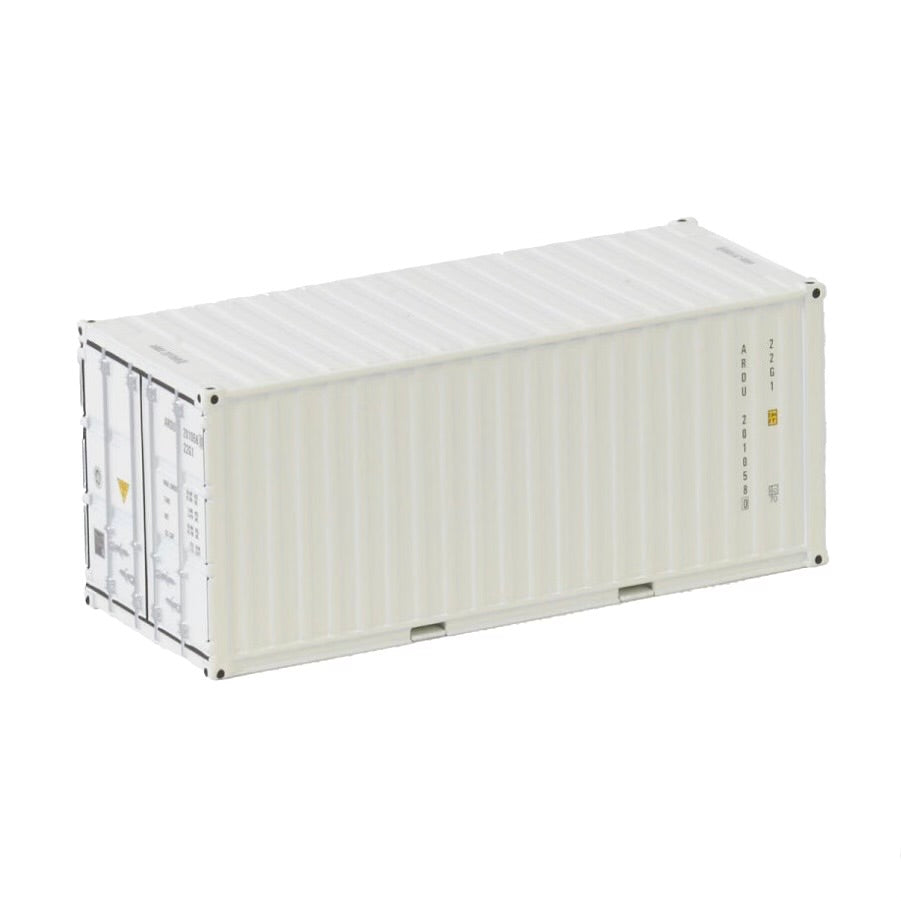 WSI White Line 20ft Shipping Container in White