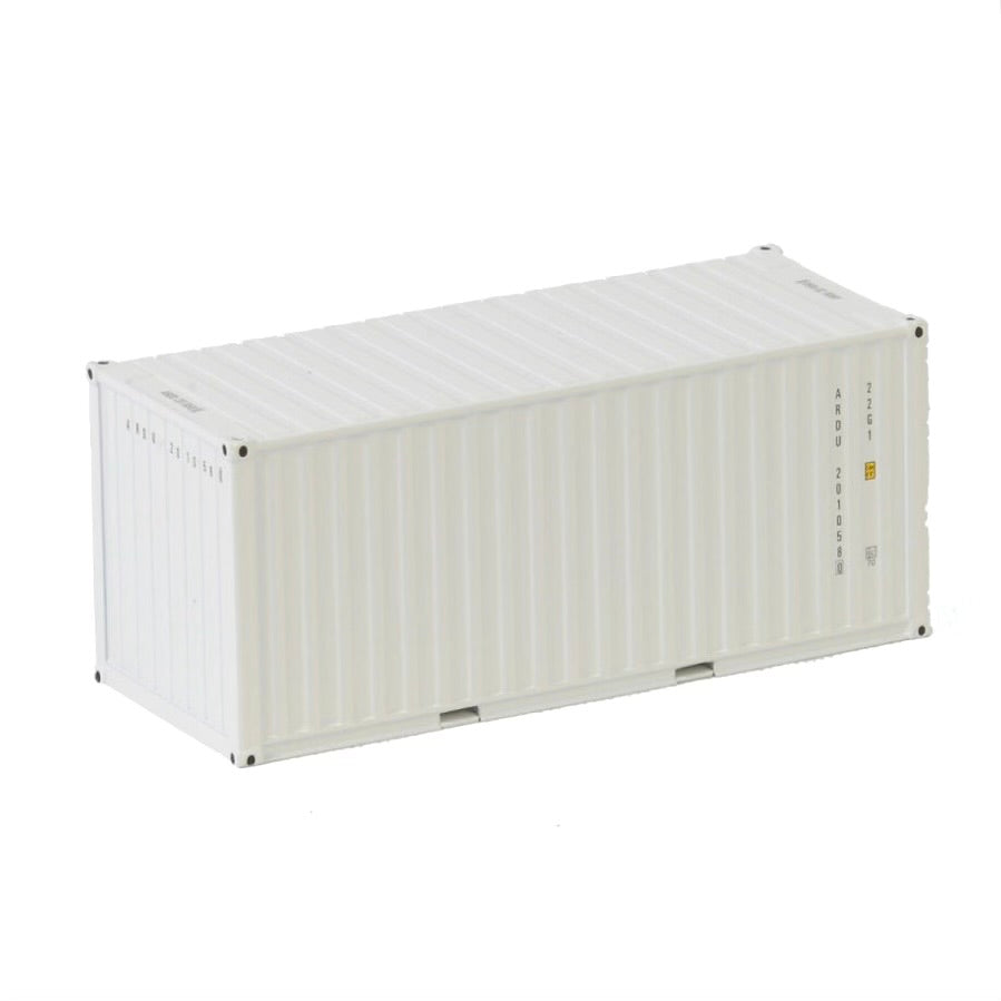 WSI White Line 20ft Shipping Container in White
