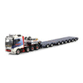 WSI Collett Volvo FH5 Globetrotter 8x4 with 6+2 Nooteboom Manoovr Low Loader