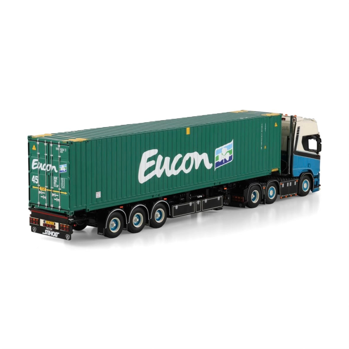 WSI BD Logistics Scania R Highline CR20H 6x2 Twin Steer Flex Container Trailer - 3 Axle