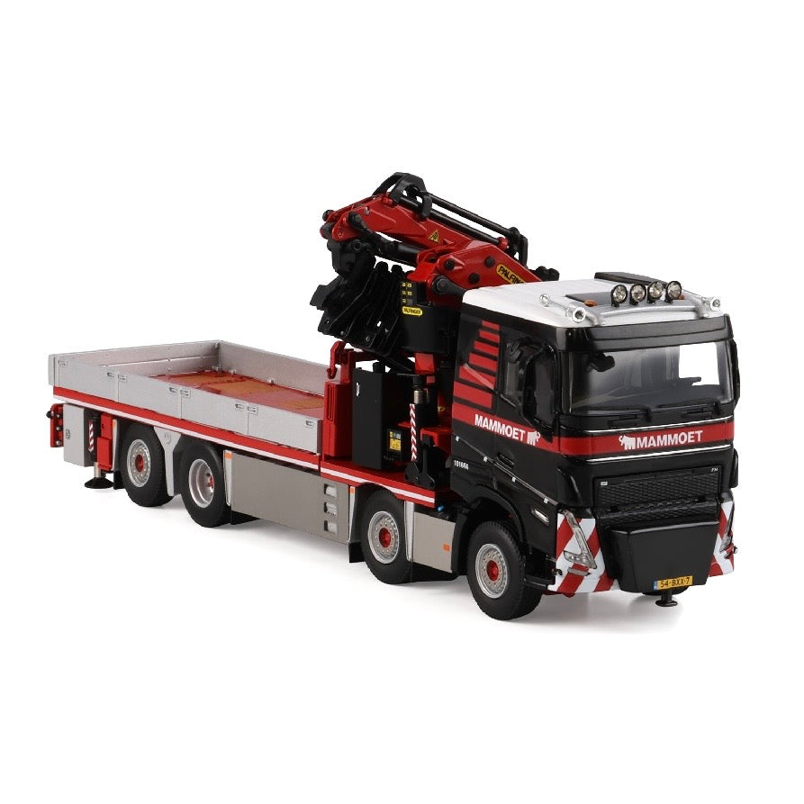WSI Mammoet Volvo FH05 8x2 Flat Bed + Palfinger Load Crane