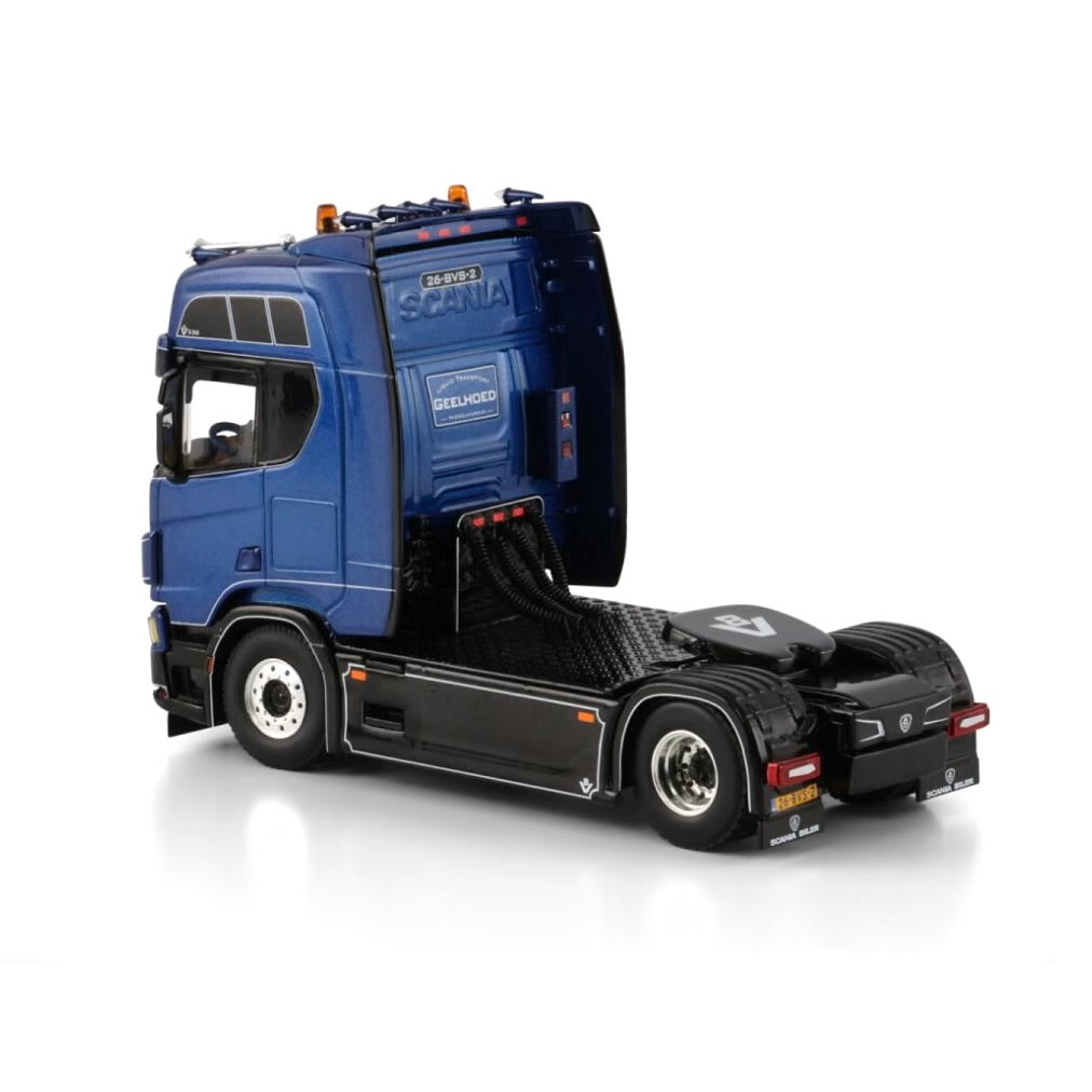 WSI Geelhoed Scania R Highline CR20H 4x2 1:50 Scale Model - Rear View
