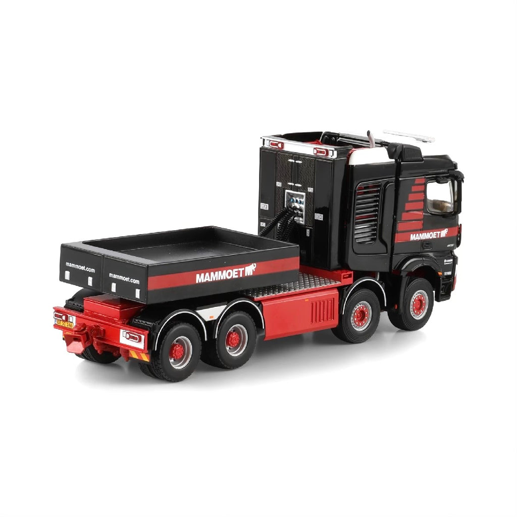 WSI Mammoet MB Arocs MP5 SLT Stream Space 8x6 + Ballast Box 150 scale model