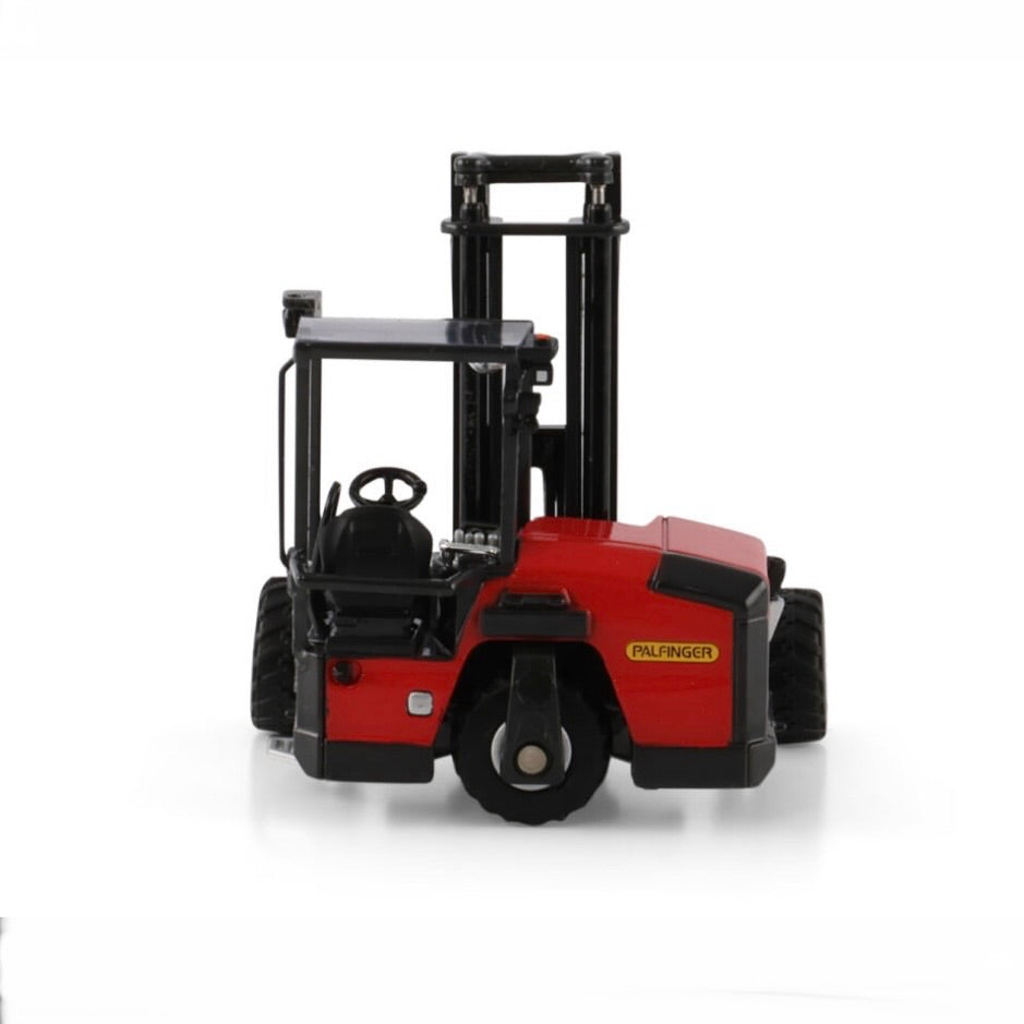 WSI Premium Line Palfinger Truck Mounted Fork Lift 1:50 scale model rear detail view