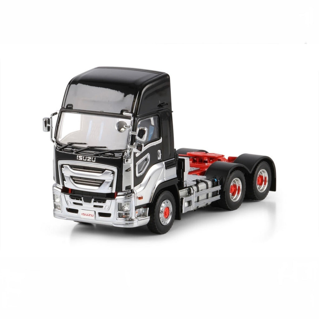 WSI Isuzu Giga Full-Cab High Roof Black side front view