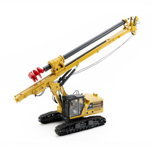Diecast Masters CZM EK160 Cylinder Crowd Drilling Rig on CAT 330 Next Gen Carrier