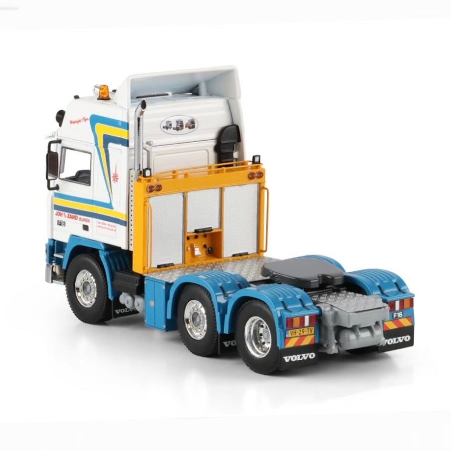 WSI Joh v/d Zand Volvo F16 Globetrotter 6x2 Twin Steer rear side view