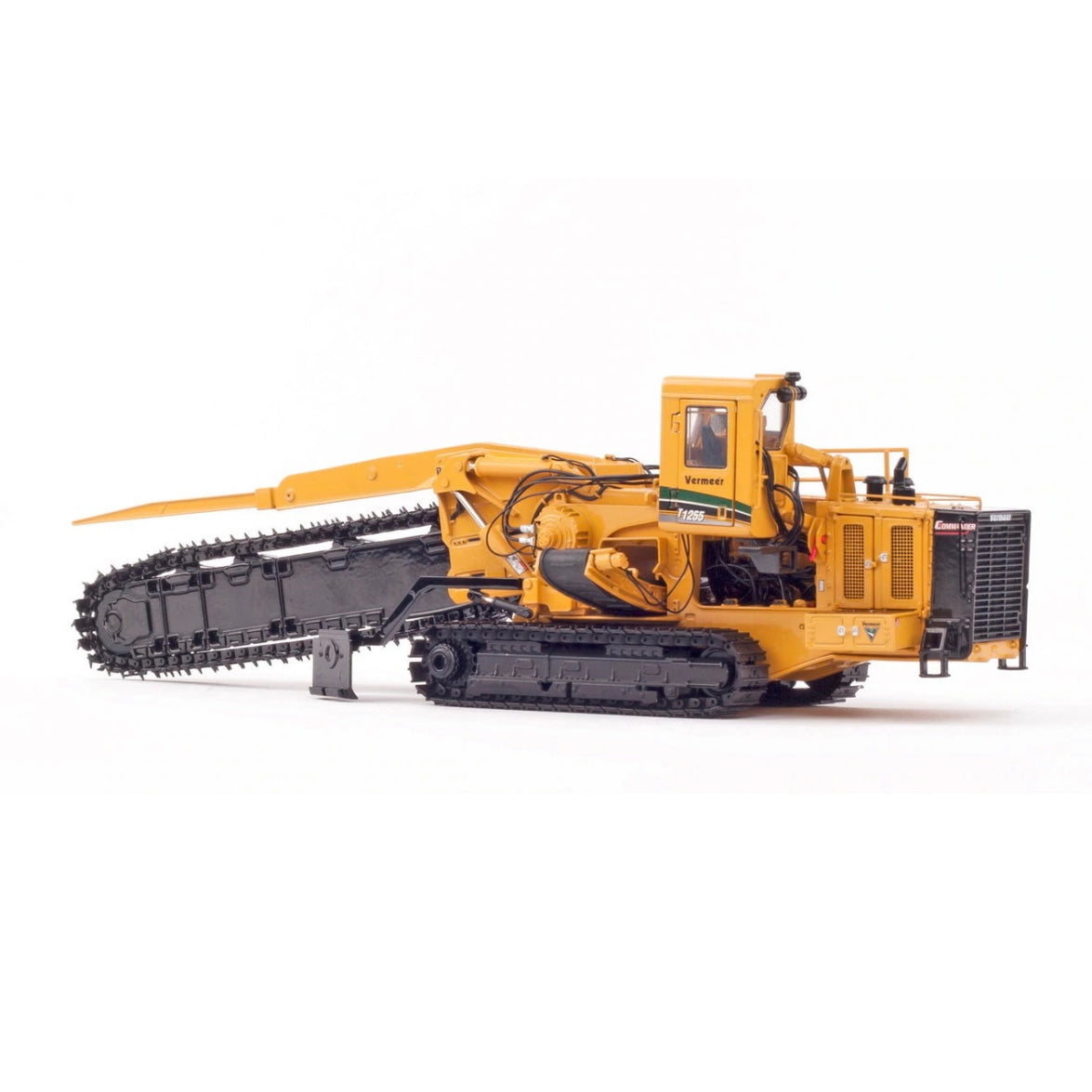 TWH Vermeer T1255 Commander 3 with Hydrostatic Trencher Attachment side detail view