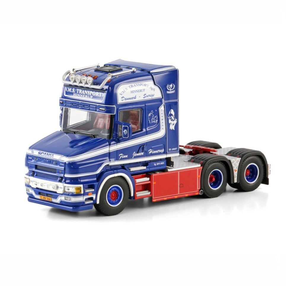 WSI Finn Jensen Hinnerup Scania 4 Series Torpedo Topline 6x2 Tag Axle