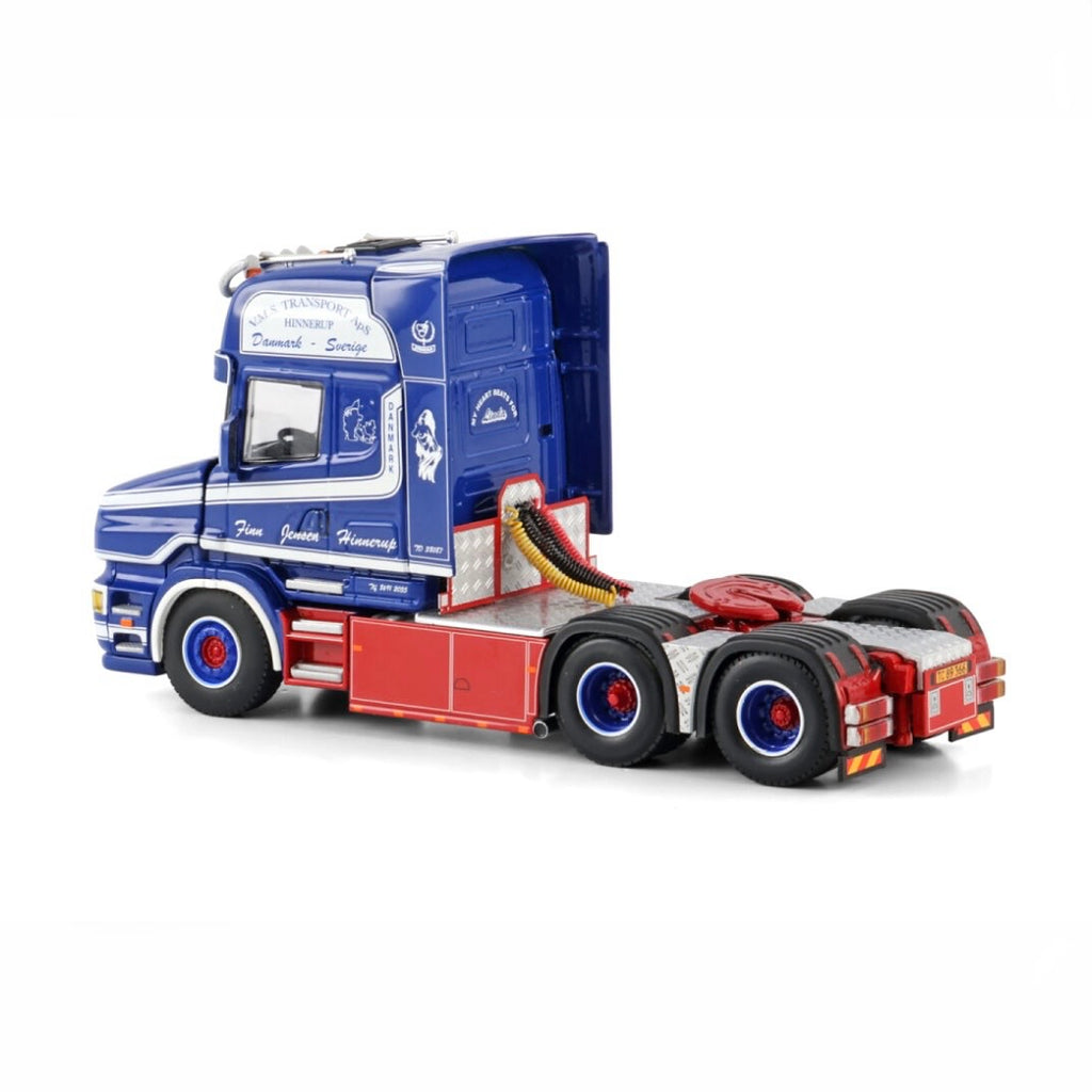 WSI Finn Jensen Hinnerup Scania 4 Series Torpedo Topline 6x2 Tag Axle