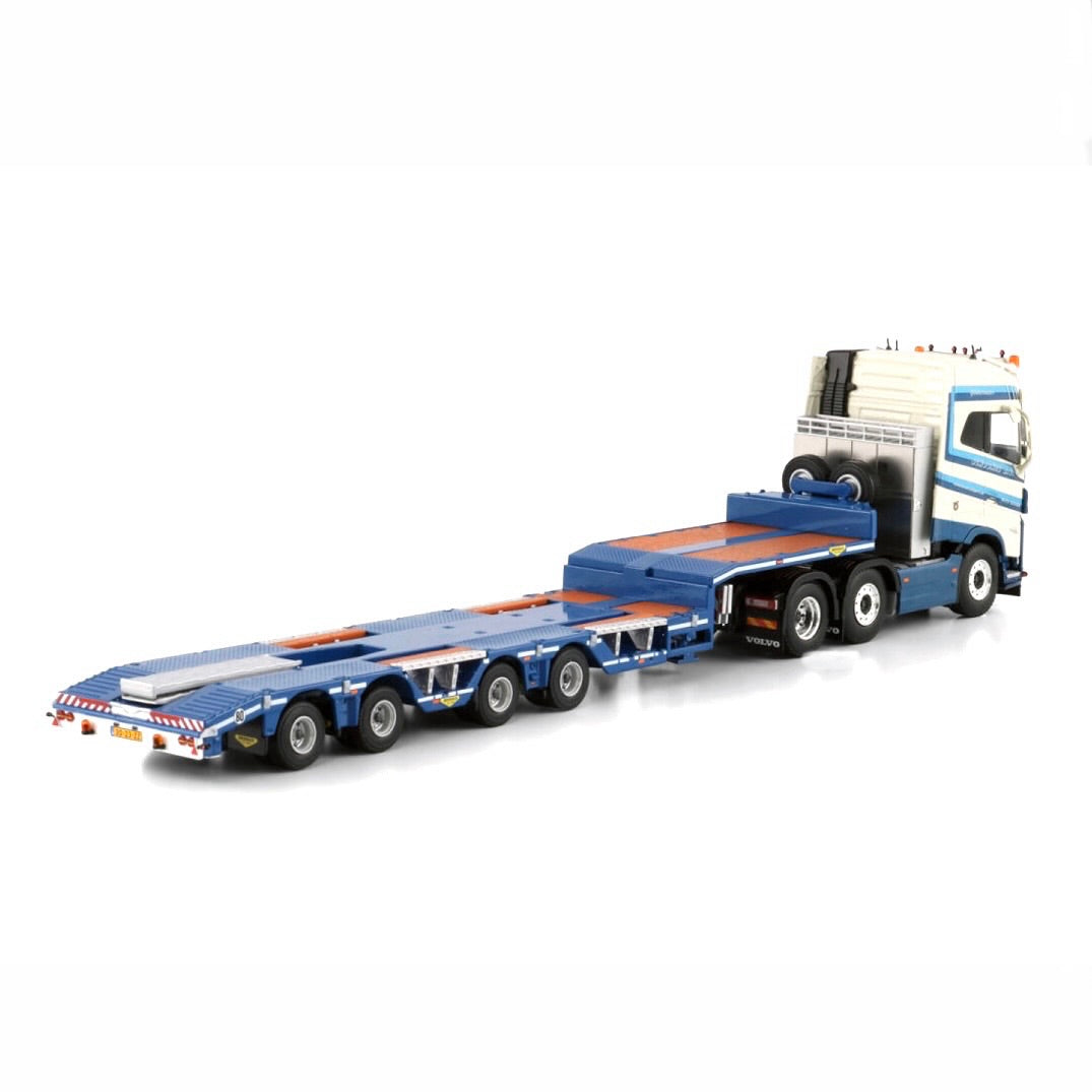WSI Schoones B.V. Volvo FH5 Globetrotter 6x2 with Wheel Well Low Loader