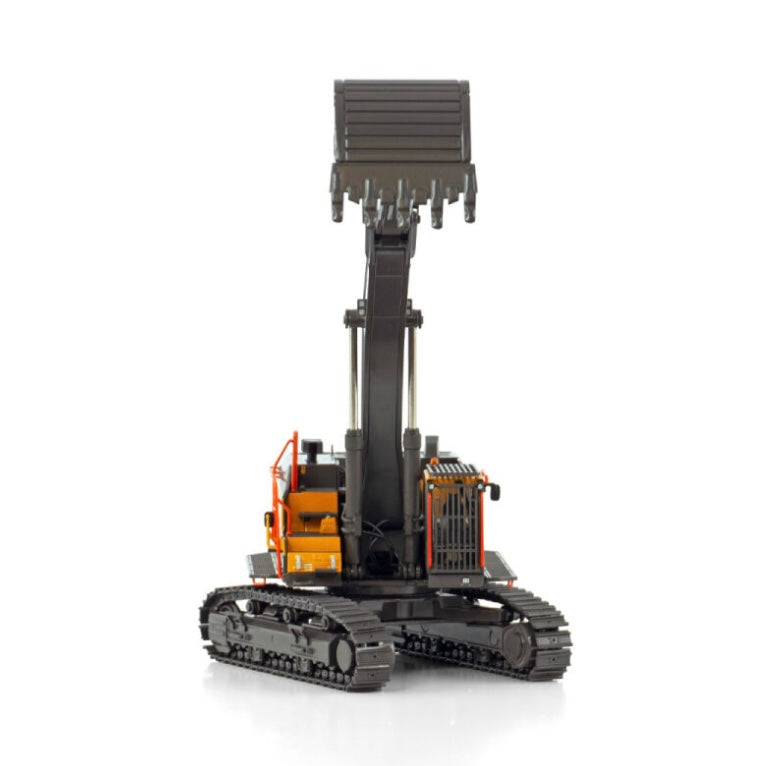 WSI Volvo EC950F Hydraulic Excavator in Yellow / Grey Factory Colours front view
