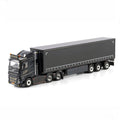 WSI Langerak Zegveld Volvo FH5 Sleeper 6x2 Tag with Curtainside Trailer