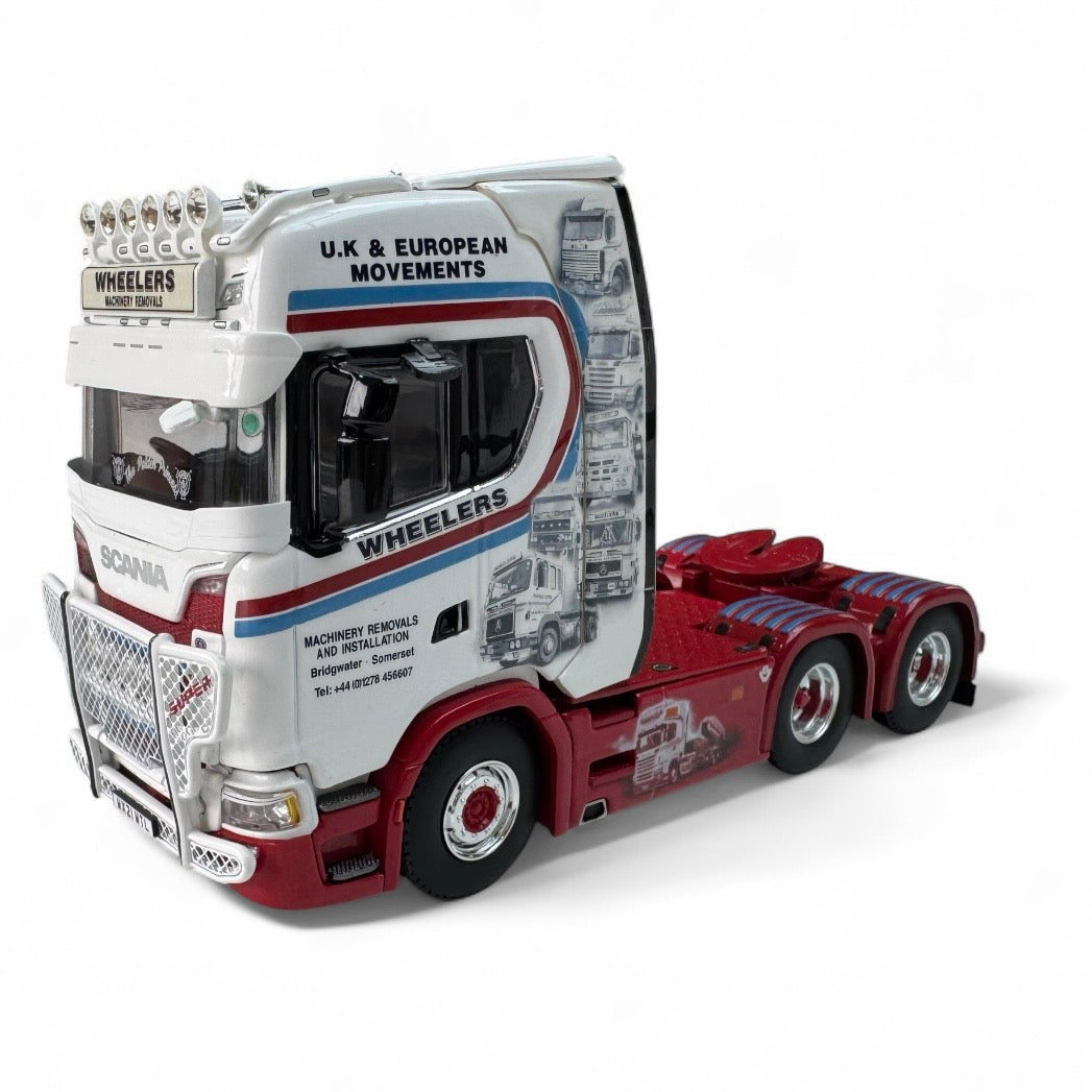 WSI Wheelers Scania S730 Highline Nooteboom Loader 1:50 - dmb models