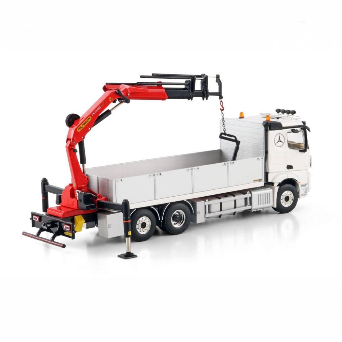 WSI Mercedes Actros MP5 Rigid 6x2 Tag Axle with Palfinger PK 19.001 SLD 5