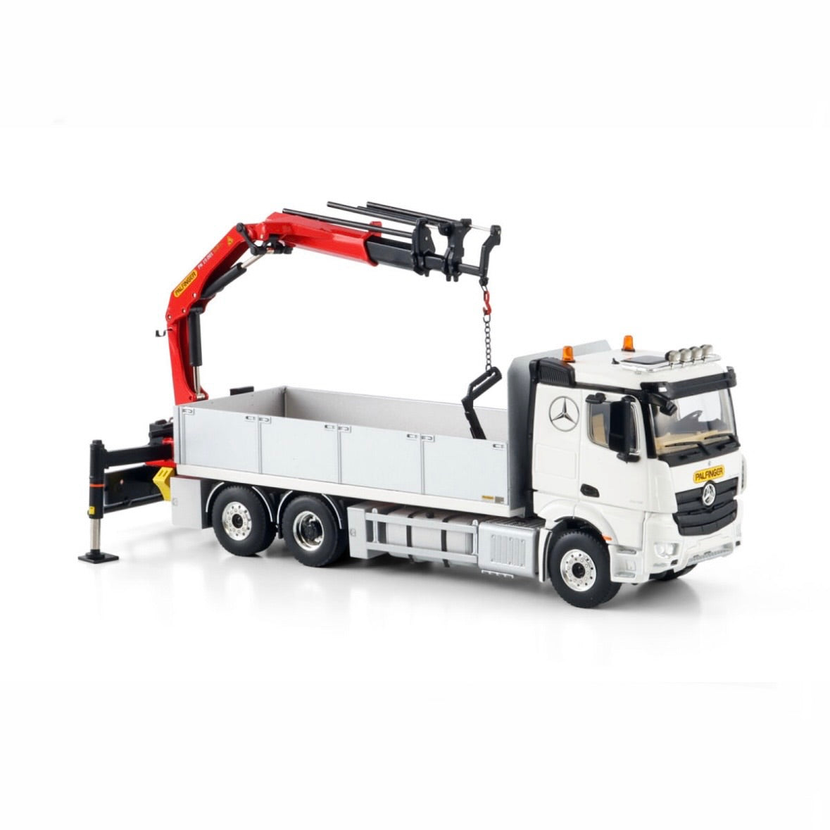 WSI Mercedes Actros MP5 Rigid 6x2 Tag Axle with Palfinger PK 19.001 SLD 5