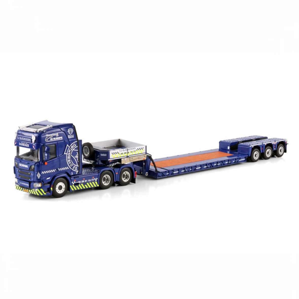 WSI TJ Bjergning Recovery Scania R Highline CR20H 6x4 Low Loader