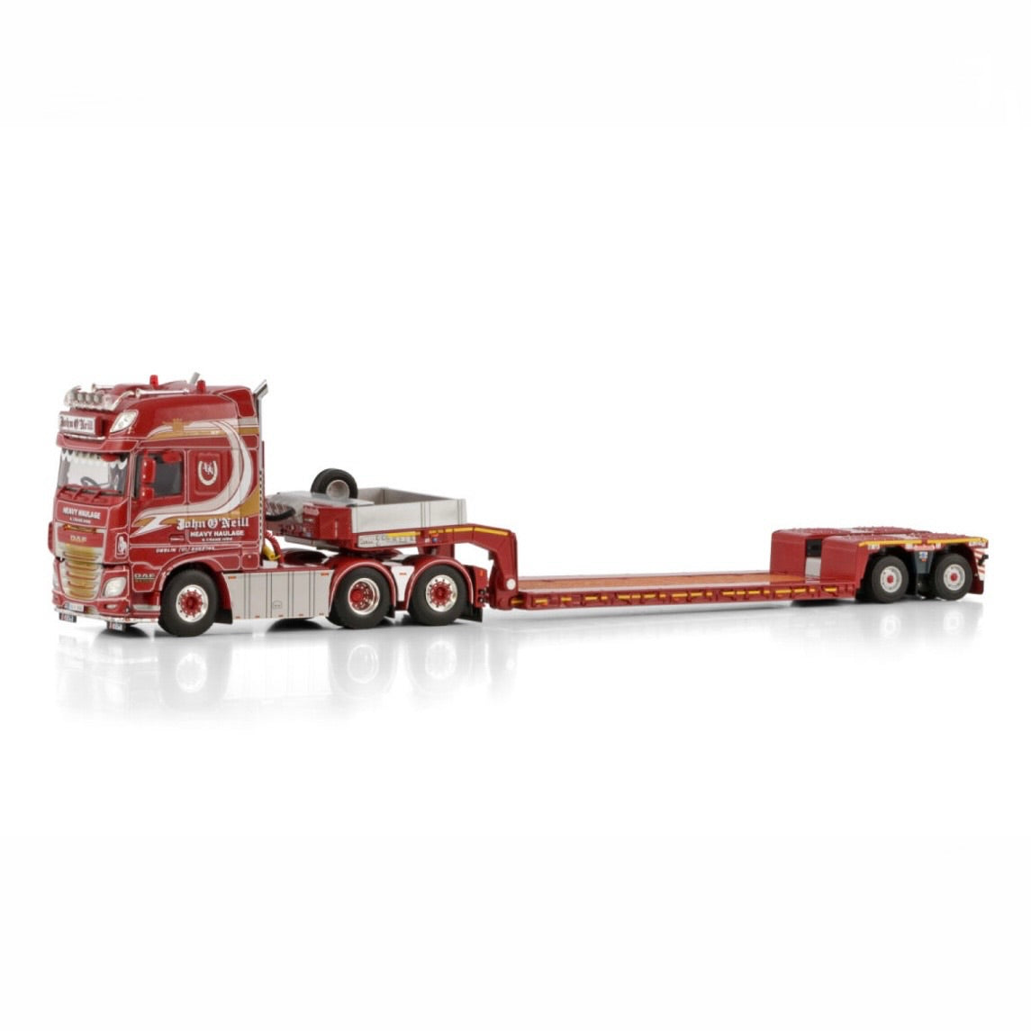 WSI John O'Neill DAF XF Super Space Cab 6x2 Tag with Nooteboom Euro PX Low Loader