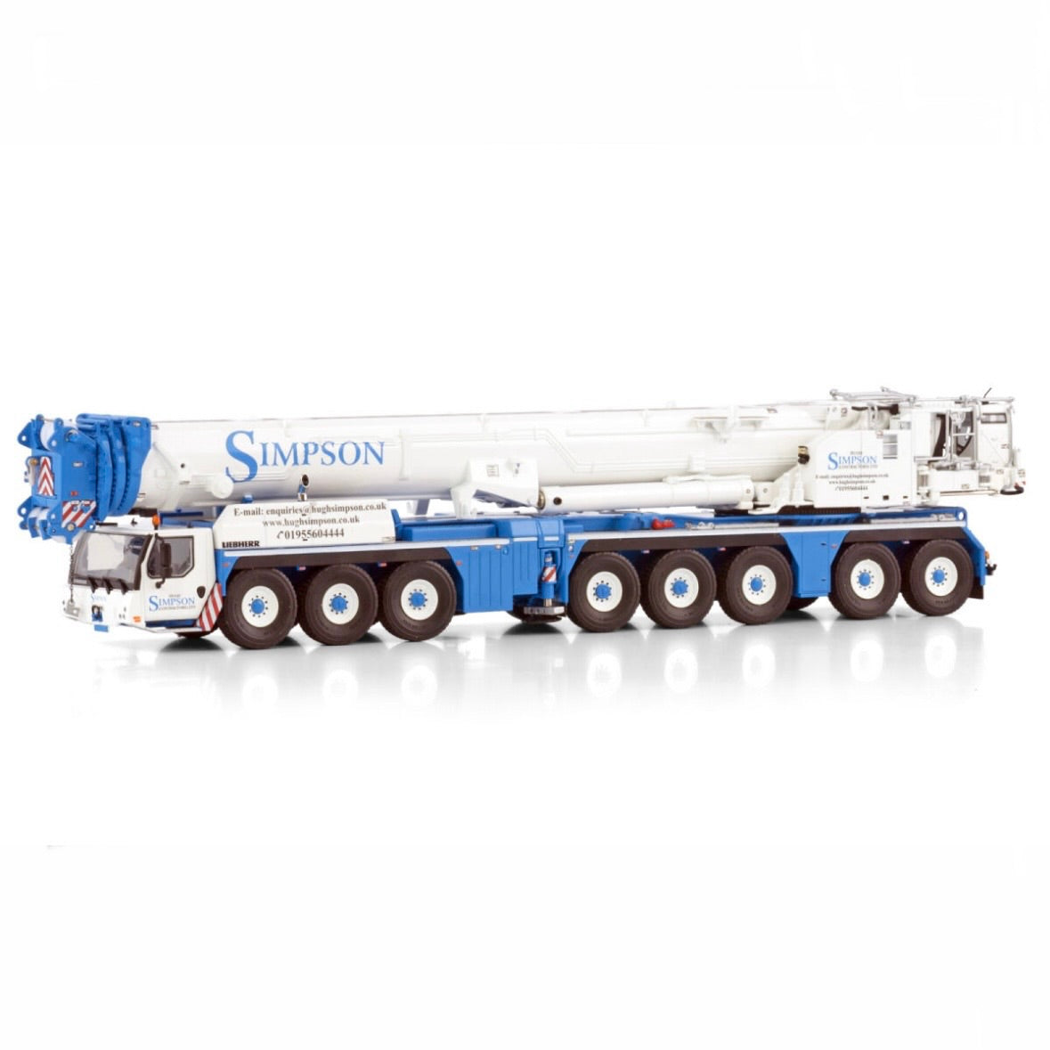 WSI Liebherr LTM 1650-8.1 Mobile Crane Hugh Simpson Ltd (Pre Order)