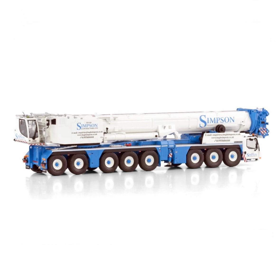 WSI Liebherr LTM 1650-8.1 Mobile Crane Hugh Simpson Ltd (Pre Order)