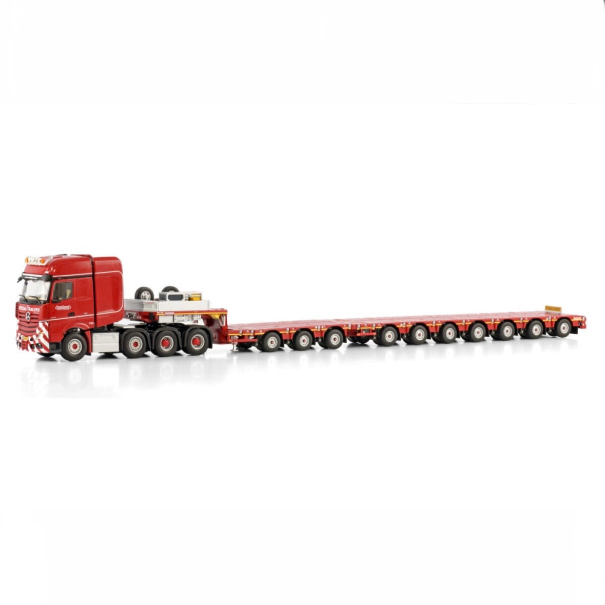 WSI Nooteboom Redline Mercedes Actros MP5 Giga Space SLT with Manoovr 3+7 Low Loader