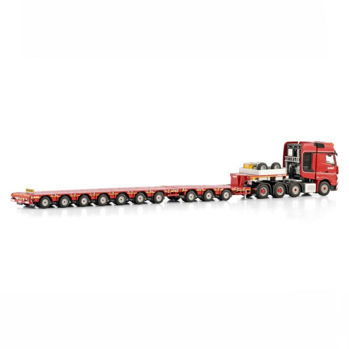 WSI Nooteboom Redline Mercedes Actros MP5 Giga Space SLT with Manoovr 3+7 Low Loader