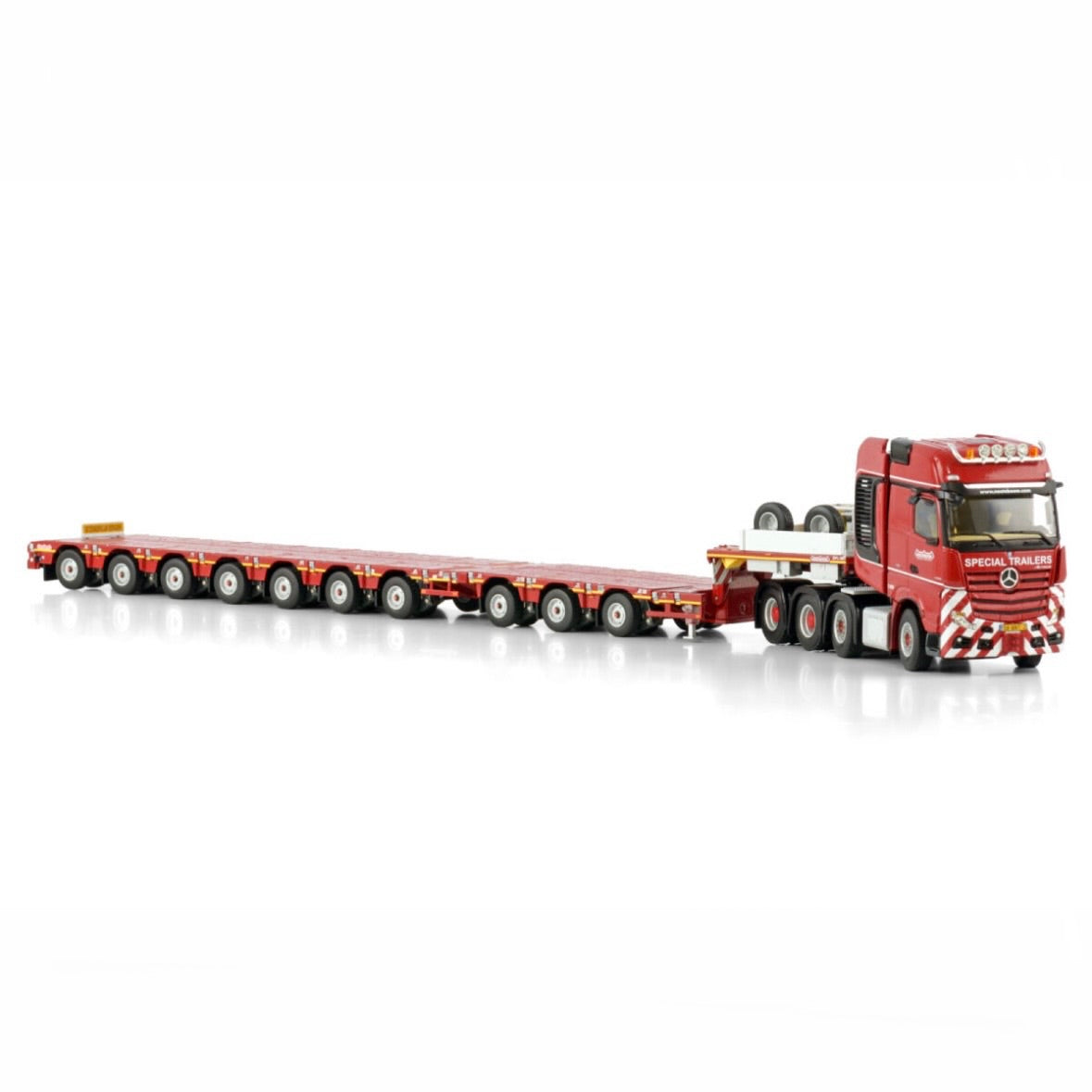 WSI Nooteboom Redline Mercedes Actros MP5 Giga Space SLT with Manoovr 3+7 Low Loader