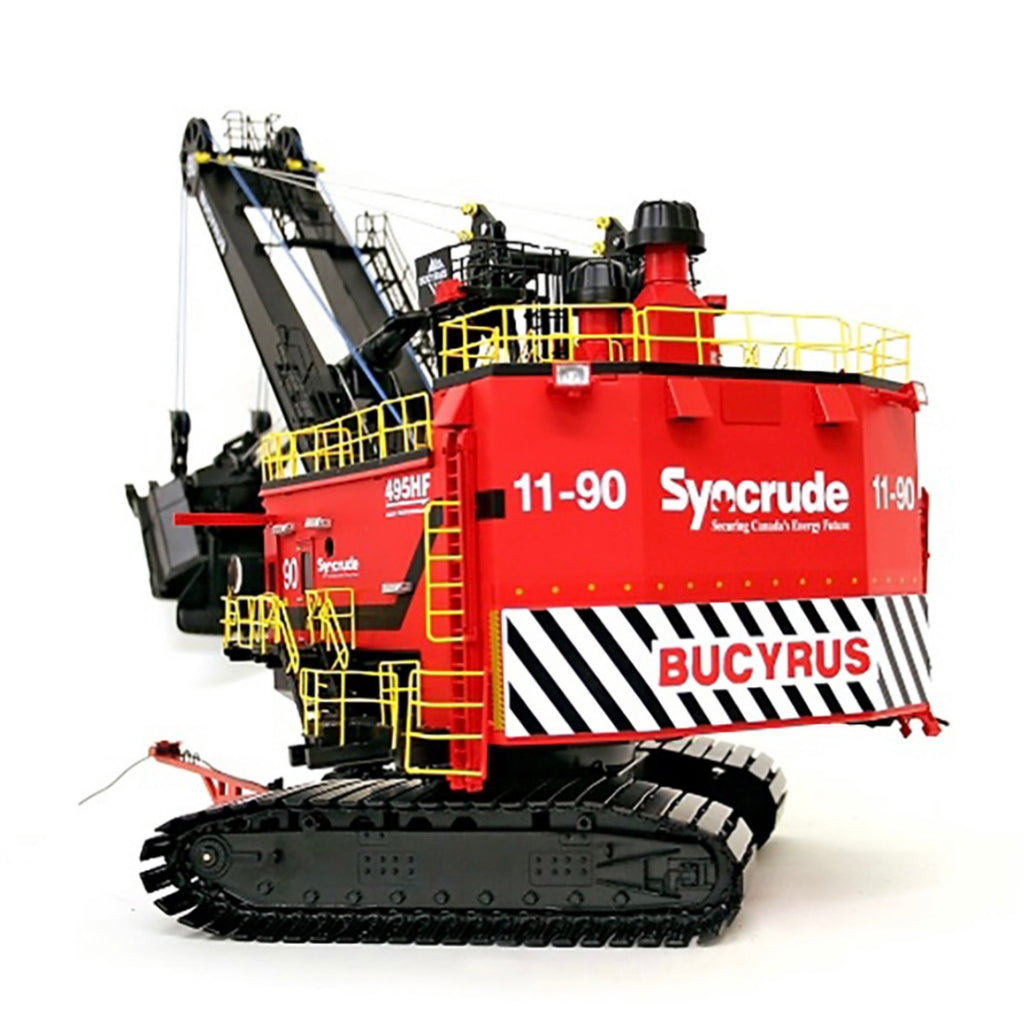 TWH Collectibles Bucyrus 495HF High Flotation Electric Rope Shovel – Syncrude Livery