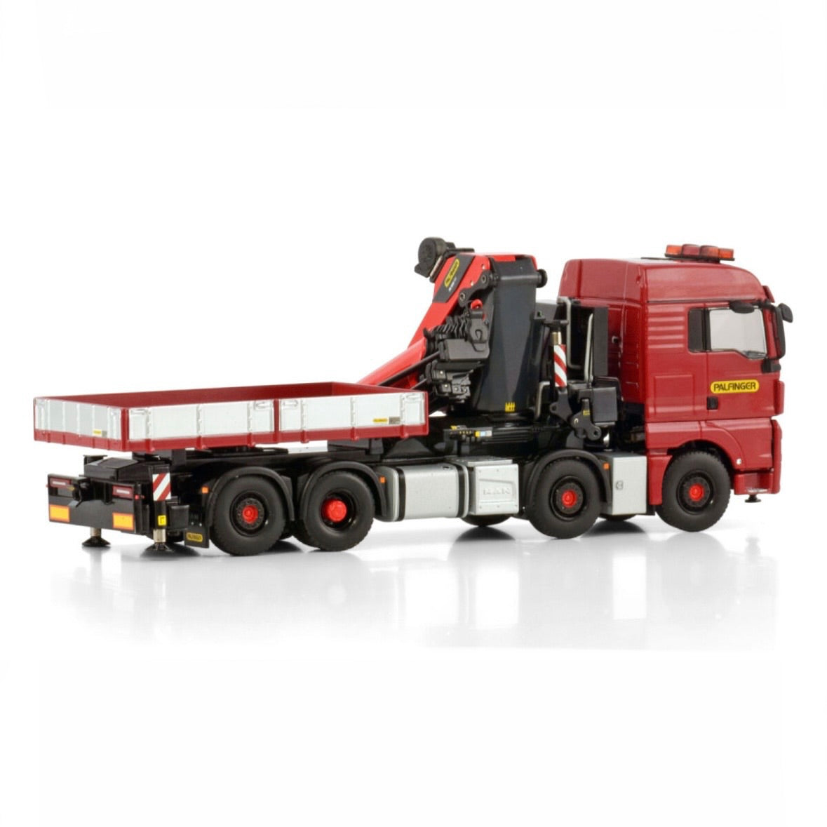 WSI MAN TGX XLX Euro 6C Facelift 8x2 Tag with Palfinger PK 1650 TEC +