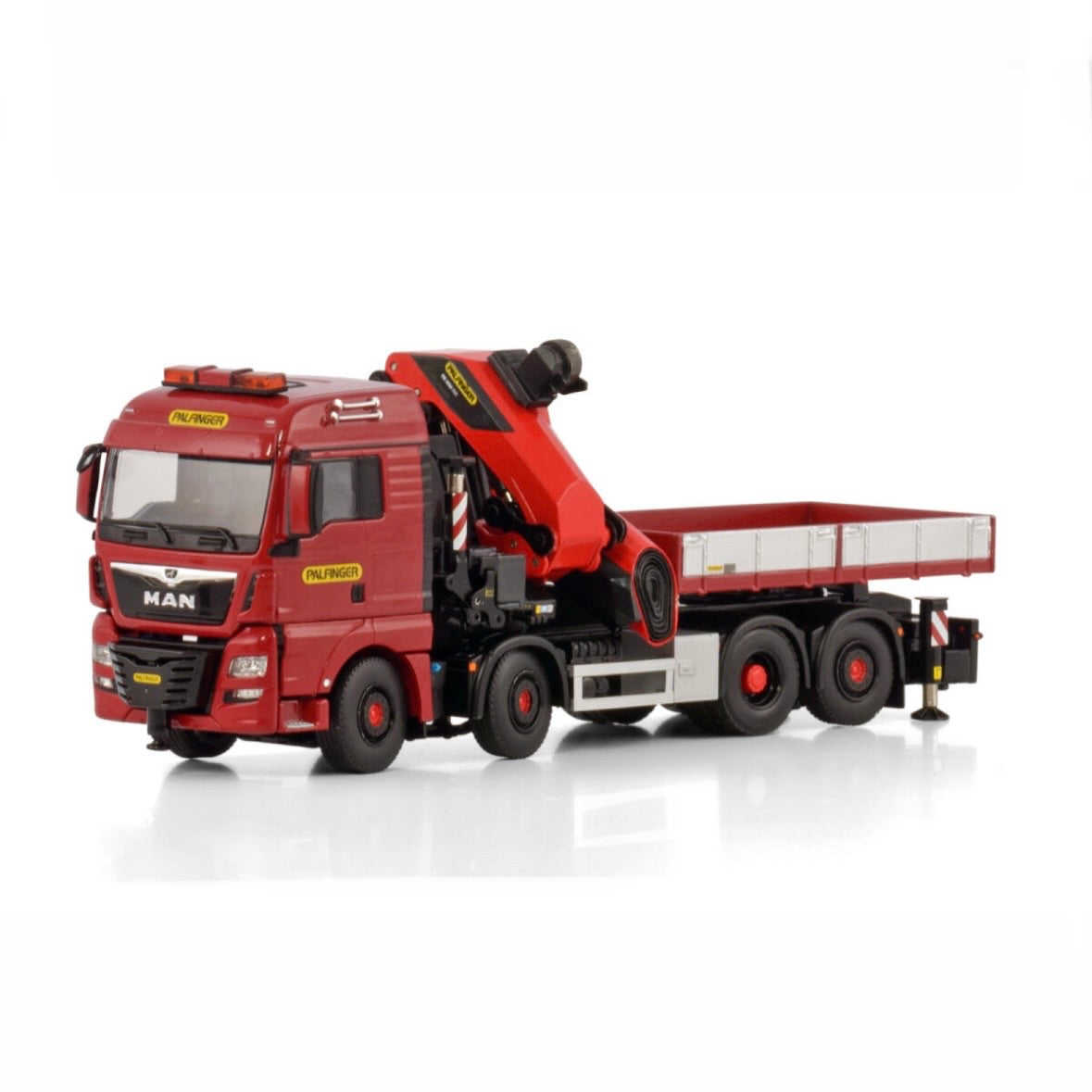 WSI MAN TGX XLX Euro 6C Facelift 8x2 Tag with Palfinger PK 1650 TEC +