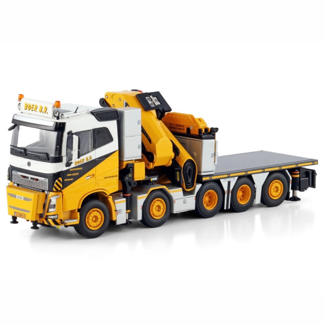 WSI Boer B.V. Volvo FH4 10x4 Sleeper Cab with Palfinger PK 135.002 TEC 7 + Jib