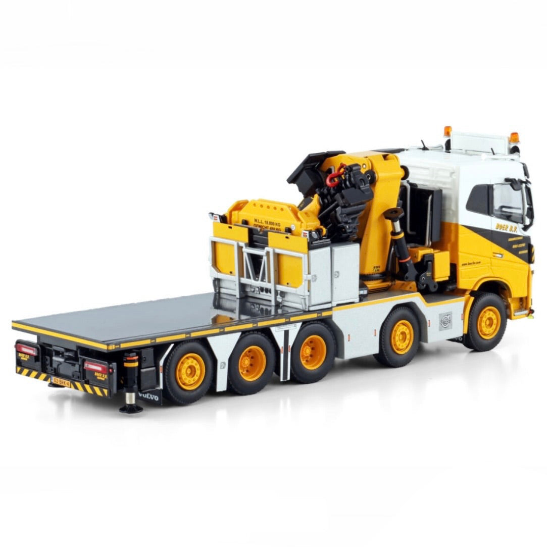 WSI Boer B.V. Volvo FH4 10x4 Sleeper Cab with Palfinger PK 135.002 TEC 7 + Jib
