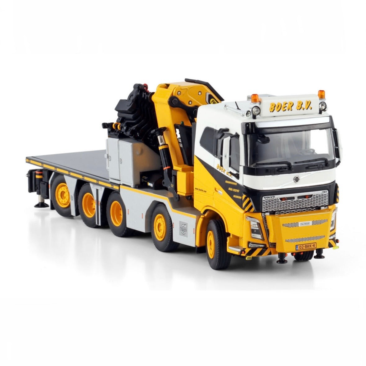 WSI Boer B.V. Volvo FH4 10x4 Sleeper Cab with Palfinger PK 135.002 TEC 7 + Jib