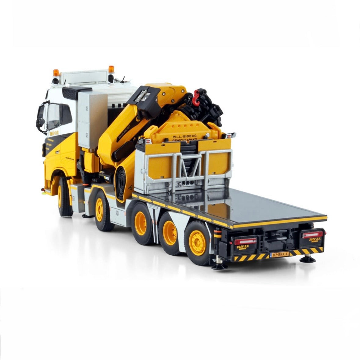 WSI Boer B.V. Volvo FH4 10x4 Sleeper Cab with Palfinger PK 135.002 TEC 7 + Jib