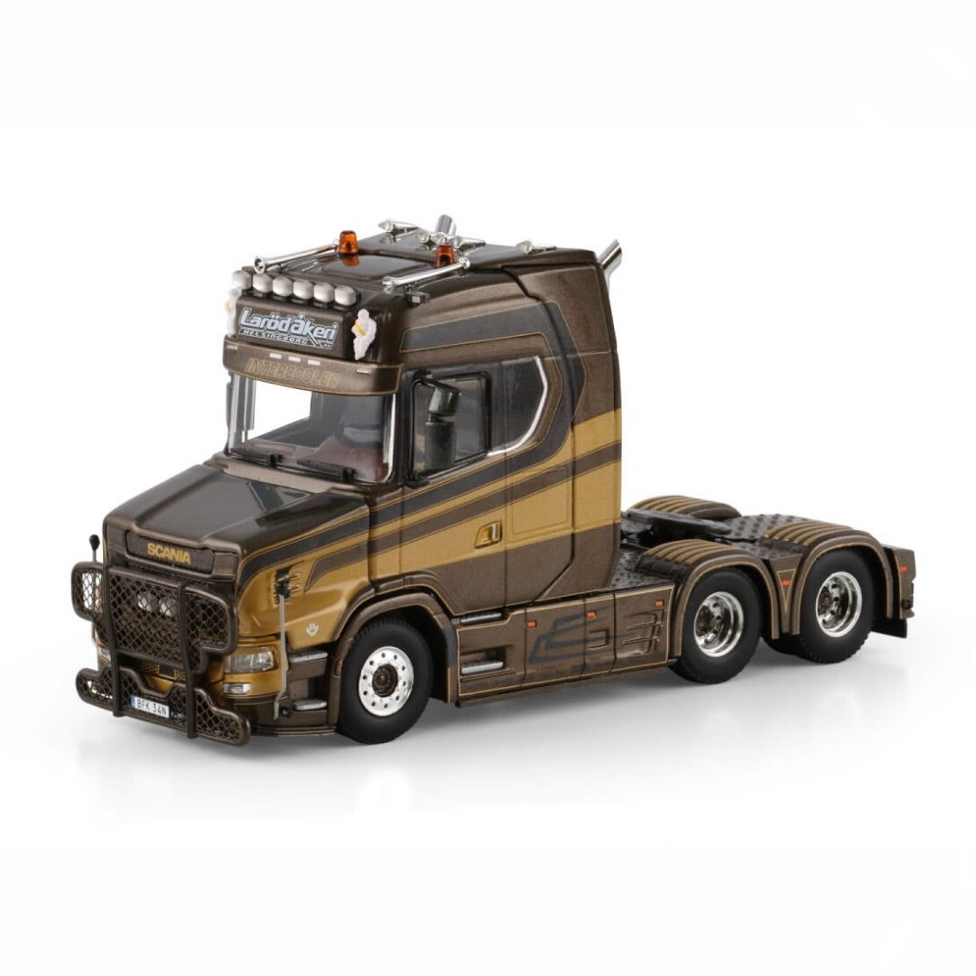 WSI Laros Åkeri AB Scania Vlastuin Torpedo 6x2 Tag Axle