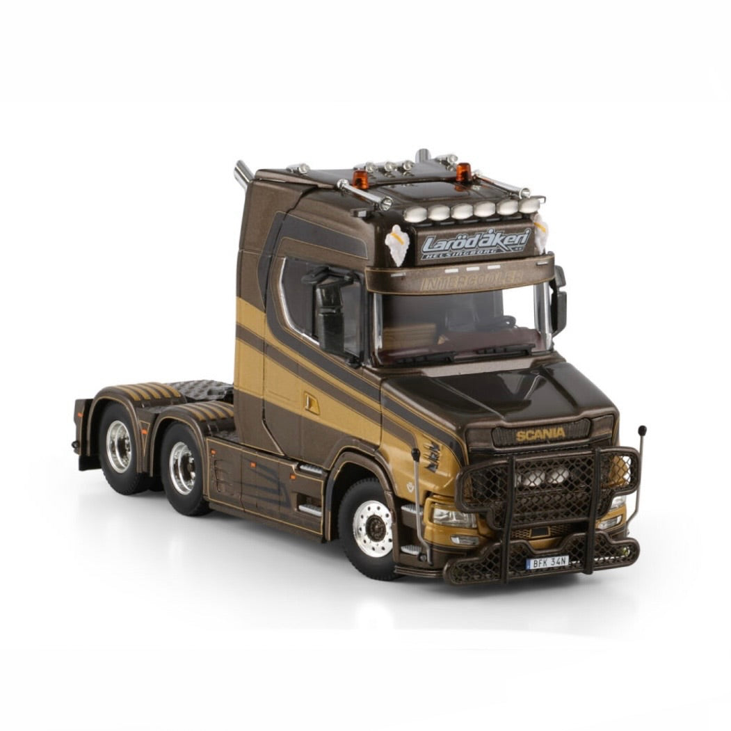WSI Laros Åkeri AB Scania Vlastuin Torpedo 6x2 Tag Axle