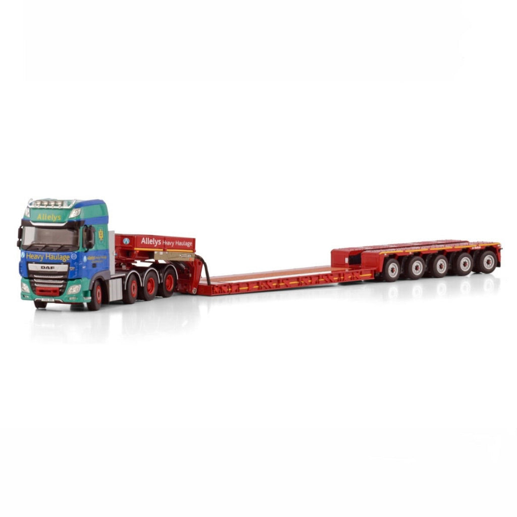 WSI Allelys DAF XF SSC MY2017 8x4 with 5 Axle Euro Pendle-X Low Loader