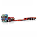 WSI Allelys DAF XF SSC MY2017 8x4 with 5 Axle Euro Pendle-X Low Loader