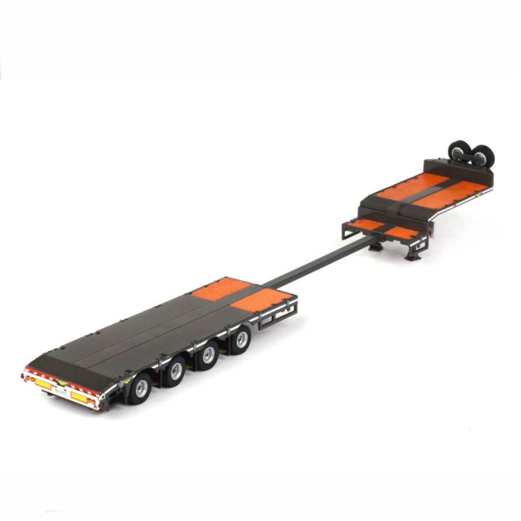 WSI Premium Line Semi Low Loader 4 Axle Broshuis