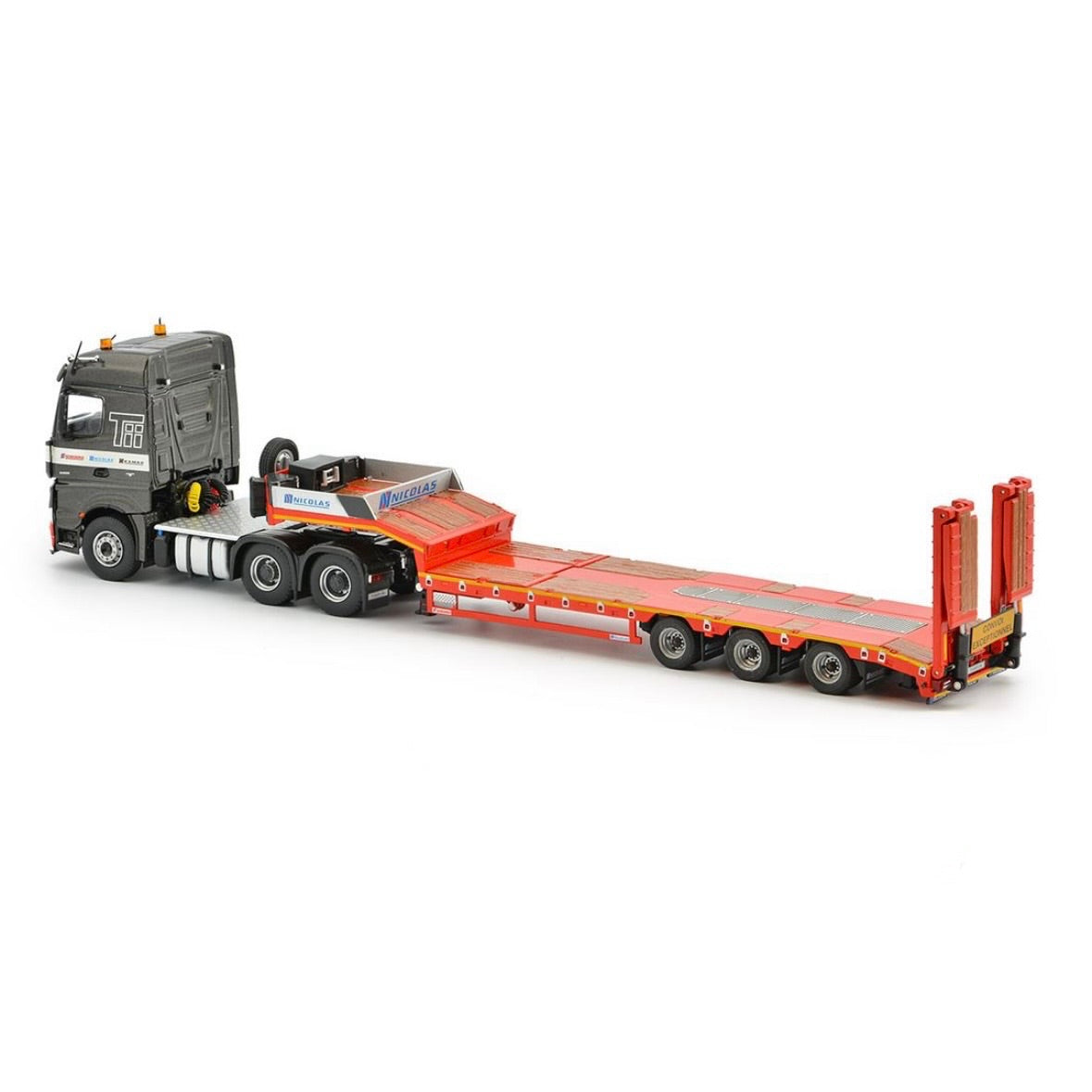 IMC Tii Mercedes Benz Arocs 2 Gigaspace 6x4 Scheuerle Nicolas Euroflex Semi Low Loader