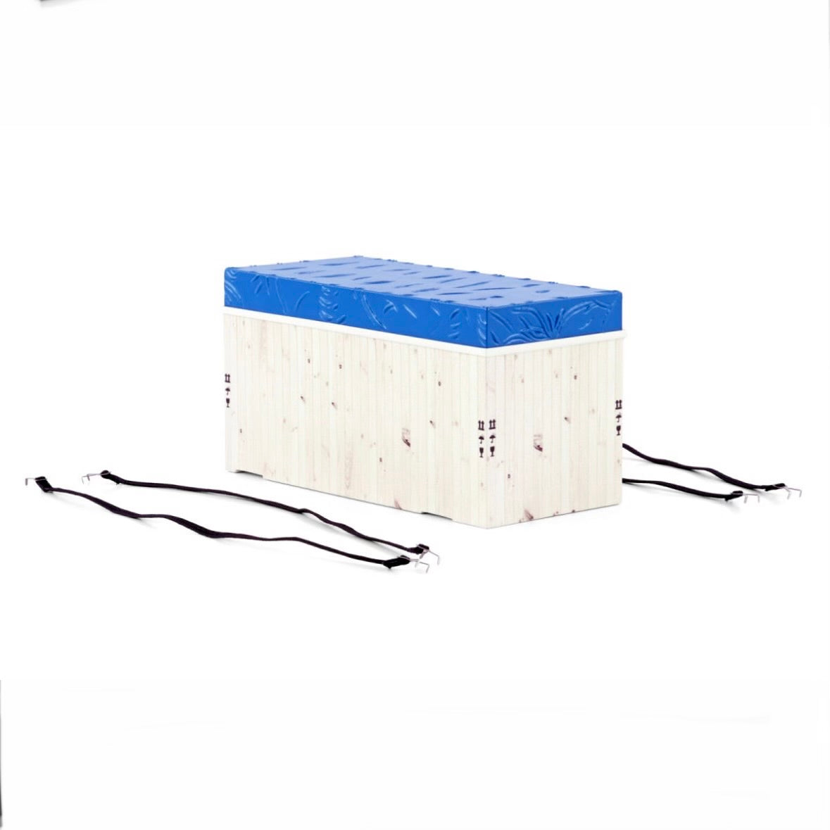 WSI High Wooden Box Crate with Top Seal Load (132 x 60 x 68 mm)