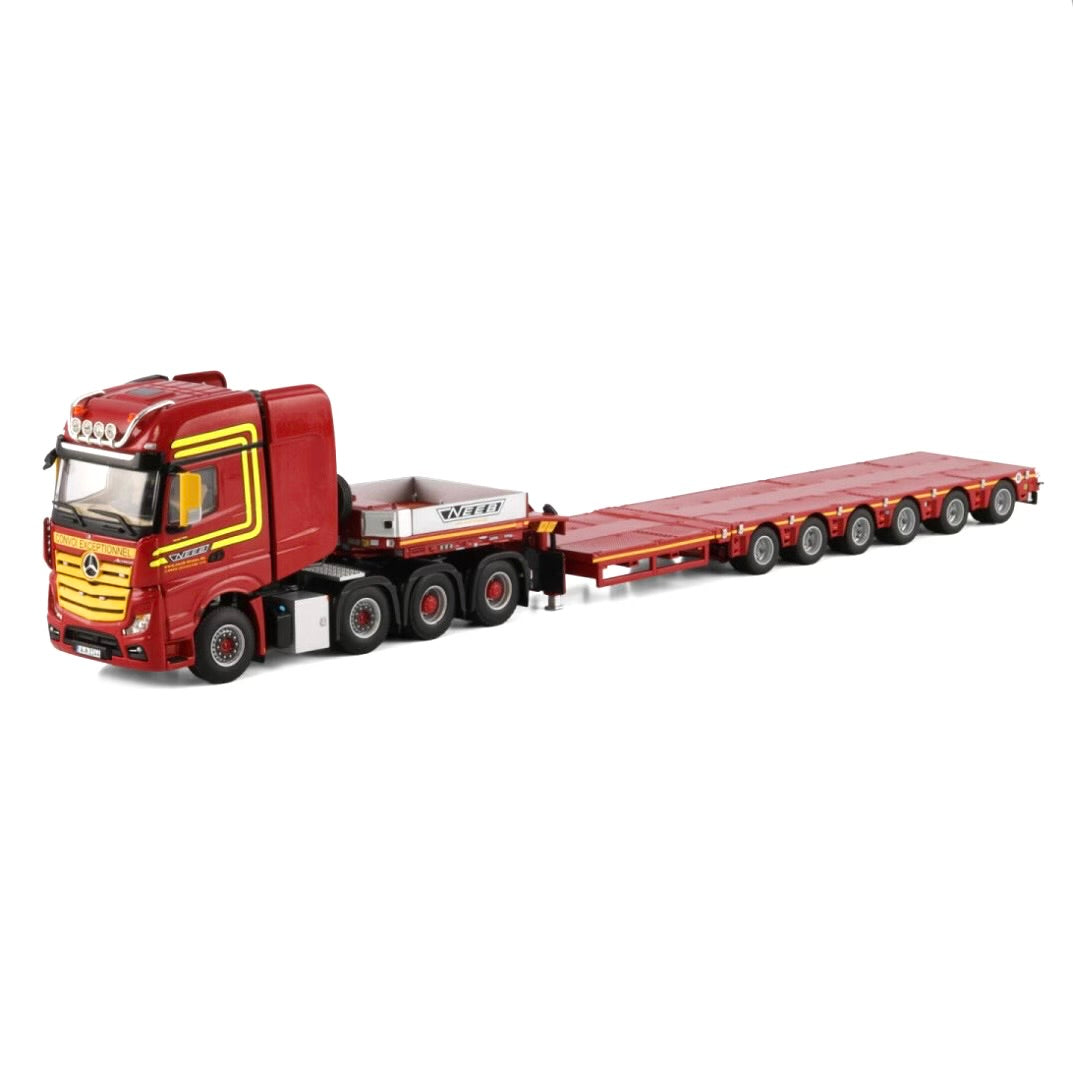 WSI Neeb Mercedes Astros MP4 SLT Giga Space 8x4 SL with 6 Axle Low Loader