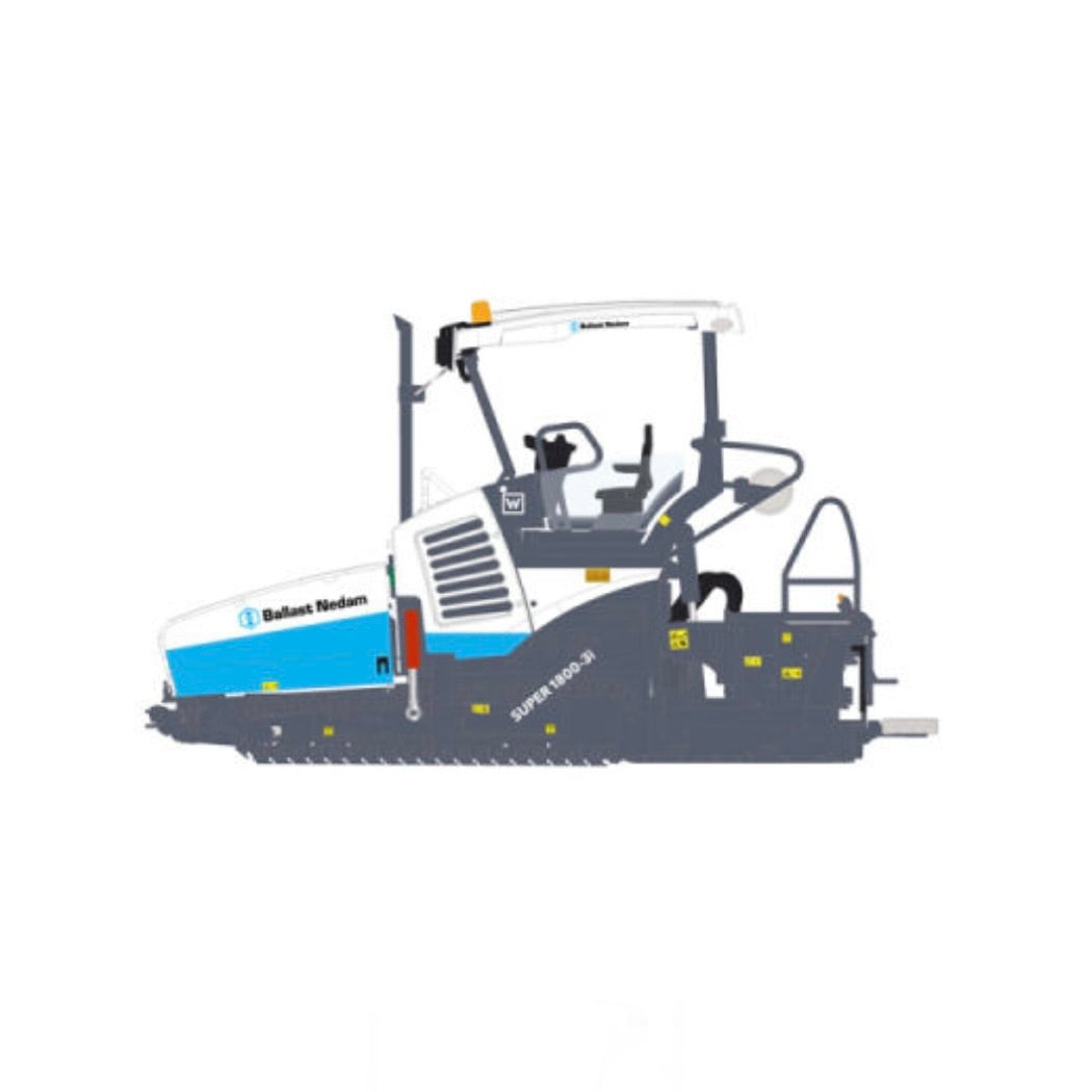 WSI Ballast Nedam Vogele Super 1800-3 Paver (Pre Order)