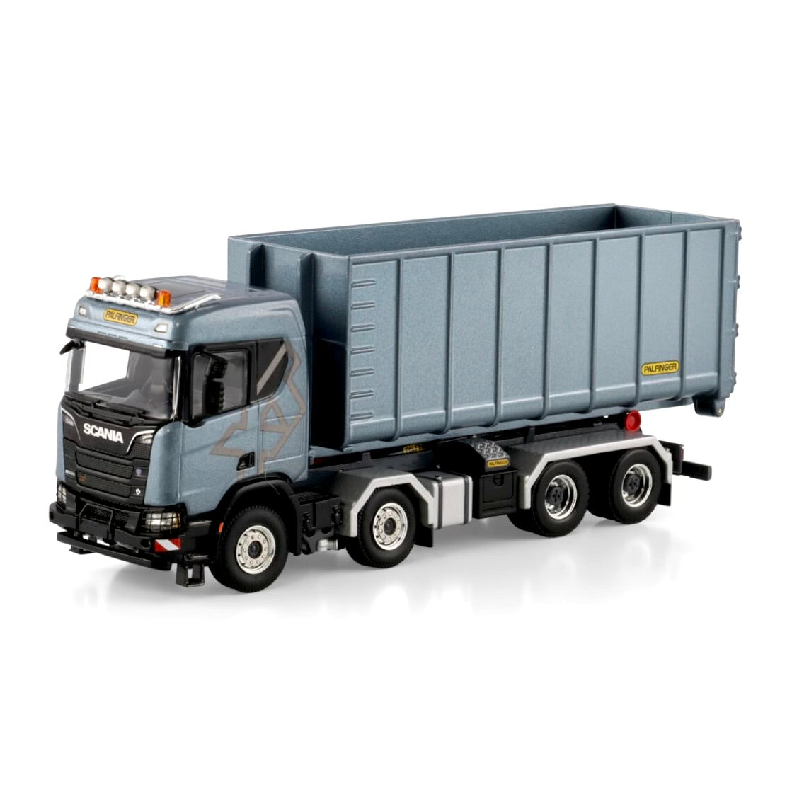 WSI Scania R CR20N Rigid 8x4 Palfinger Hooklift System and 40M3 Skip Container