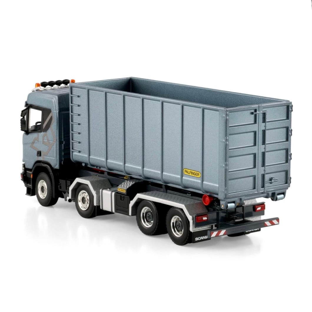 WSI Scania R CR20N Rigid 8x4 Palfinger Hooklift System and 40M3 Skip Container