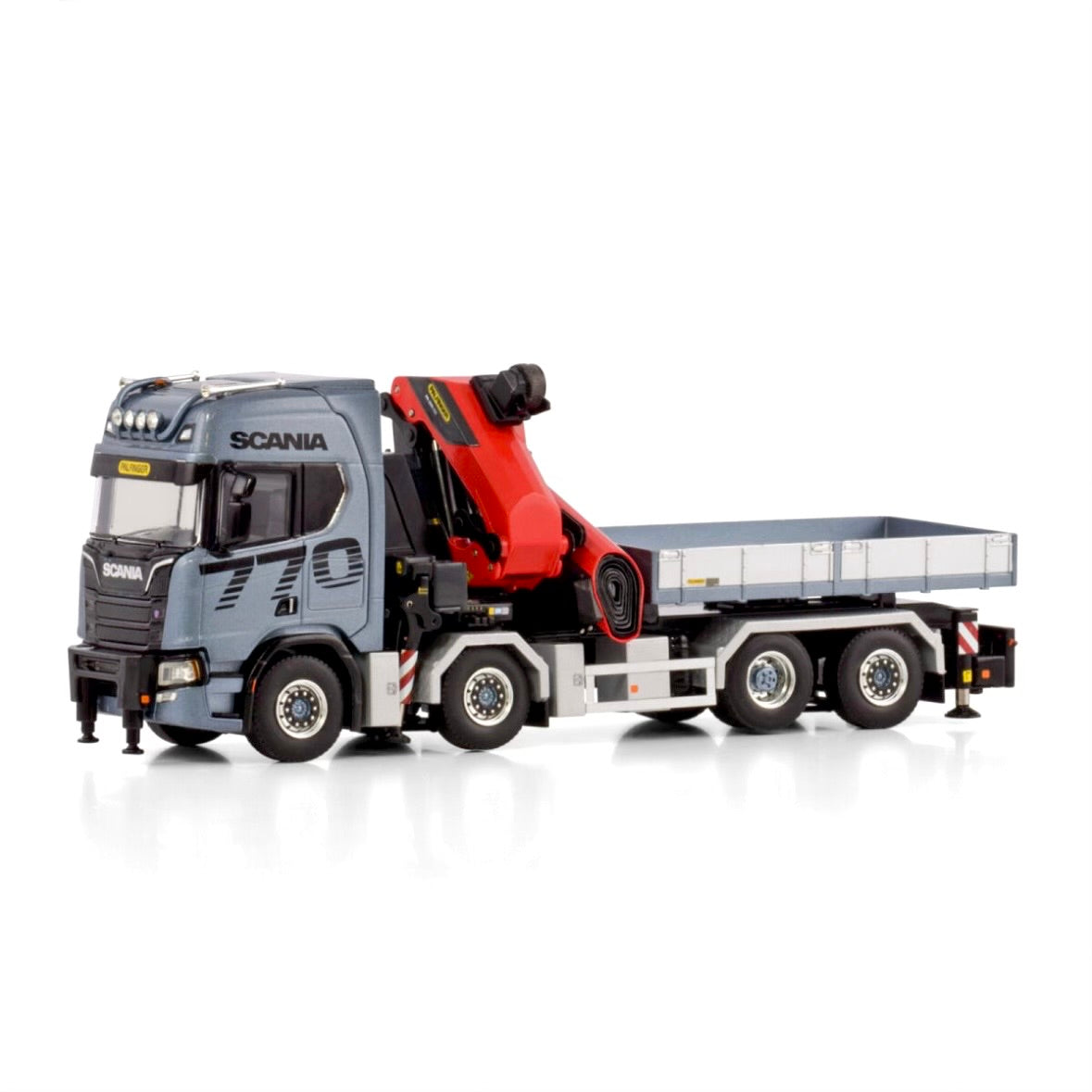 WSI Scania R Highline CR20H 8x2 with Palfinger PK1350 Tec +Jib and Demountable Body